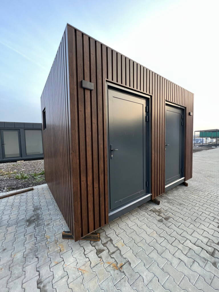 Contentor Sanitário Premium – Duche + WC Separados